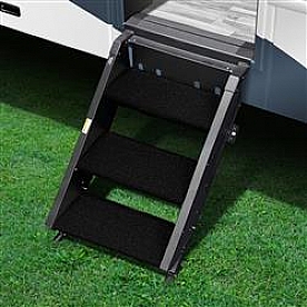 Prestofit Entry Step Rug 23-1/2 Inch Obsidian Black - 20254