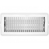 RV Designer Heating Cooling Register Rectangular White - H876