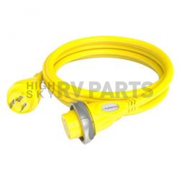 Furrion Power Cord 25 Feet 30 Amp - Yellow with LED Indicator - 110538