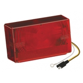 Wesbar Trailer 8-Function Tail Light Red Rectangular - 403025