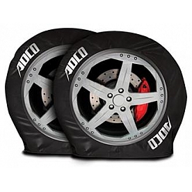 Adco Spare Tire Cover - Up To 39 inch Tire Size - Slip On Vinyl - Set of 2 - 3880