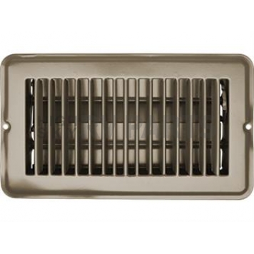RV Designer Heating Cooling Register Rectangular Tan - H871