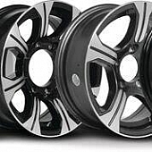 Americana Trailer Wheel - 16 Inch with 8x6.50 Bolt Pattern - 23007