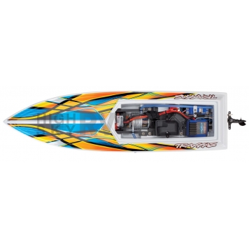 Traxxas Remote Control Vehicle Marine Race Boat  1/10th - 381041ORNG-5