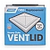 Camco Roof Vent Lid Polypropylene White - 40187