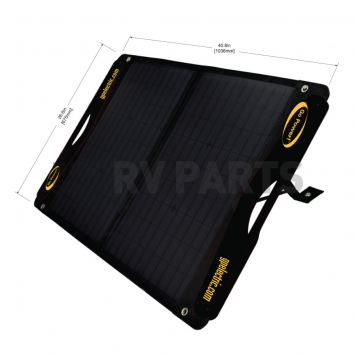 Go Power Solar Kit - 100 Watt Foldable Solar Panel - 82765-1