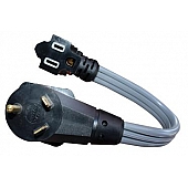 AP Products Power Cord Adapter - 30 Amp Plug And 5-15R Receptacle 