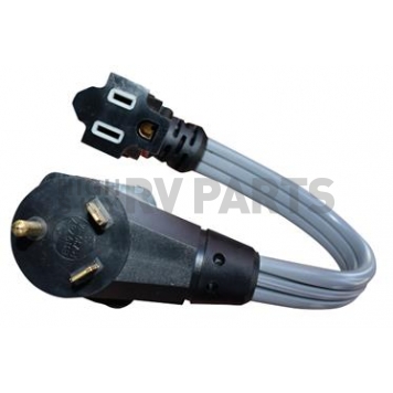 AP Products Power Cord Adapter - 30 Amp Plug And 5-15R Receptacle 