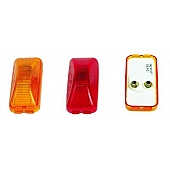 Wesbar Trailer Clearance Light Amber Rectangular - 203292