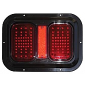 Valterra Trailer Stop/ Tail/ Turn Light Red Rectangular LED 52720