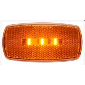 Optronics Clearance Marker Light - 4 Inch x 2 Inch Yellow - MCL32ABS