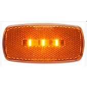Optronics Clearance Marker Light - 4 Inch x 2 Inch Yellow - MCL32AS