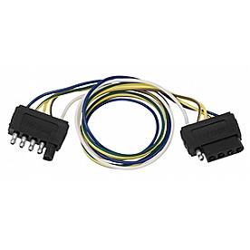 Wesbar Trailer Wiring Connector Trailer End 5 Flat - 707255