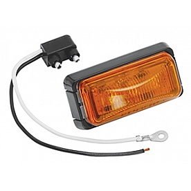 Wesbar Trailer Clearance Light Amber Rectangular - 401580