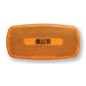 Optronics Clearance Marker Light - 4 Inch x 2 Inch Amber - MC32ABS