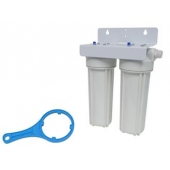 Valterra Fresh Water Filter - Dual Housing Cartridge 0.5 Micron - A011139