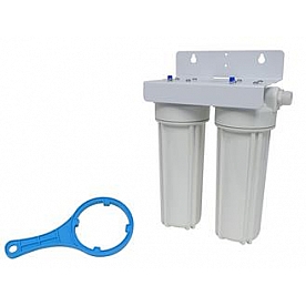 Valterra Fresh Water Filter - Dual Housing Cartridge 0.5 Micron - A011139