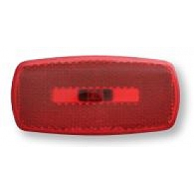 Optronics Clearance Marker Light - 4 Inch x 2 Inch Red - MC32RBS