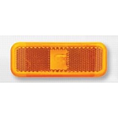 Optronics Clearance Marker Light - 4 Inch x 1-1/2 Inch Yellow - MC44AS