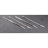 Taylor Cable Wire Tie 4 Inch Silver Set Of 25 - 42978