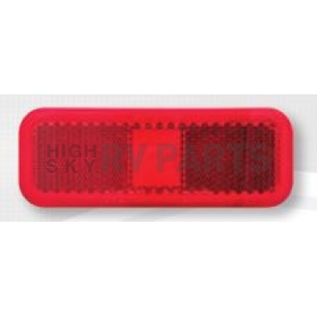 Optronics Clearance Marker Light - 4 Inch x 1-1/2 Inch Red - MC44RS