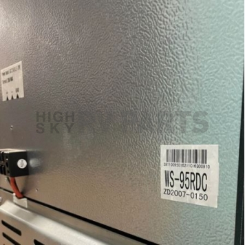 Way Interglobal Everchill WS95RDC RV Refrigerator / Freezer - 12 Volt / DC Only - 3.3 Cubic Feet-5