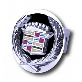 Automotive Gold Trailer Hitch Cover 2 Inch Stainless Steel - TCADBC