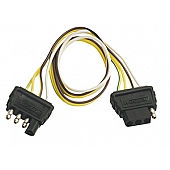 Wesbar Trailer Wiring Connector Trailer End 4 Flat - 707254
