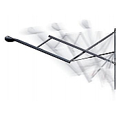 Carefree RV Travel'R Awning Arm Electric 8 Foot Black Full Set - OVJV53