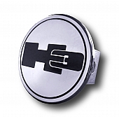 Automotive Gold Trailer Hitch Cover 2 Inch Stainless Steel - TH3C