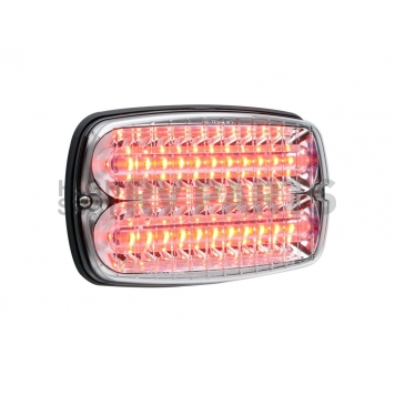 Whelen Engineering Company Trailer Back-Up/ Stop/ Tail/ Turn Light Clear Rectangular - M9RC