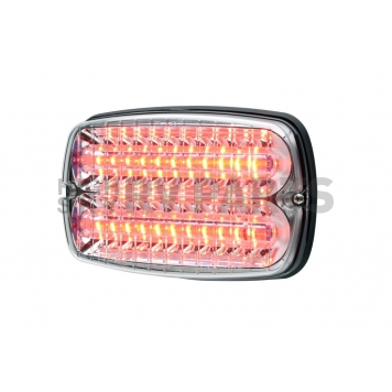 Whelen Engineering Company Trailer Back-Up/ Stop/ Tail/ Turn Light Clear Rectangular - M9RC-2