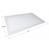 Icon Skylight Rectangular White - 14106