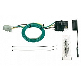 Hopkins MFG Trailer Wiring Connector Vehicle End 4 Flat  - 43595