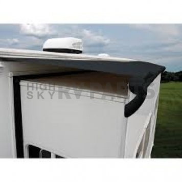 Dometic DELUXE SLIDETOPPER ™ Slide-Out Awning Automatic - 84 Inch Length - Black Vinyl - 8001FJ084U