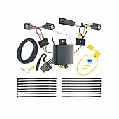 Tekonsha Trailer Wiring Connector Vehicle End 4 Flat - 118751