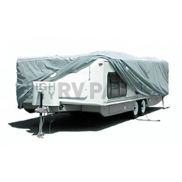 Adco SFS AquaShed RV Cover for 22.5 foot Hi-Lo Style Trailer - Gray Polypropylene - 12252