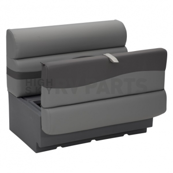  Taylor Made Boat Bench Seat Charcoal - 36 Inch Platinum Series - 803553-3