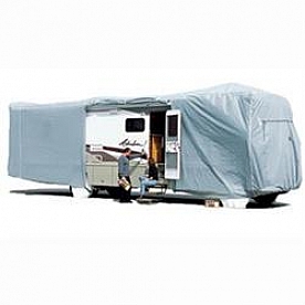 Adco SFS AquaShed RV Cover for 33 foot 6 inch Class A Motorhomes - Gray Polypropylene - 42205