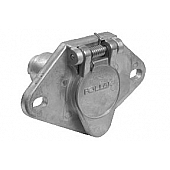 Pollak Trailer Wiring Connector 4 Round - 11404EP