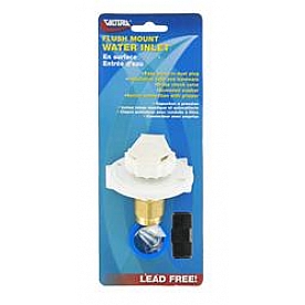 Valterra Fresh Water Inlet 1/2 Inch Flush Mount Type - A010171LFV