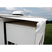 Dometic DELUXE SLIDETOPPER ™ Slide-Out Awning Automatic - 156 Inch Length - Polar White Vinyl - 8001CQ156B