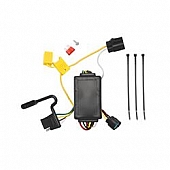 Tekonsha Trailer Wiring Connector Vehicle End 4 Flat  - 118258