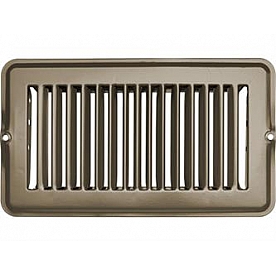 RV Designer Heating Cooling Register Rectangular Tan - H872