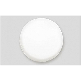 Adco Spare Tire Cover - Up To 25-1/2 Inch Tire Size - Polar White Vinyl - 1758