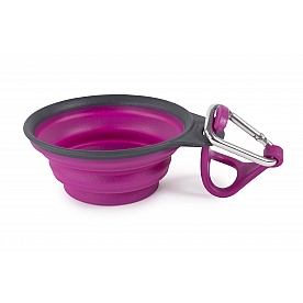 Dexas International Pet Dish Fuchsia Travel Cup - PW22043224