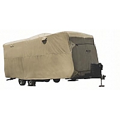 Adco RV Cover for 26 to 28.5 foot Travel Trailer - Tan Polypropylene - 74844