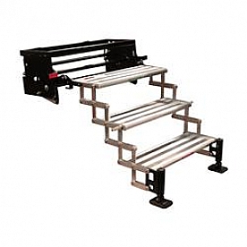 Torklift 3 Entry Step - 25 Inch Wide Manual Retractable And Folding - A8103
