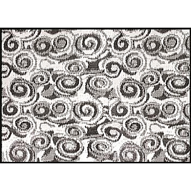 Camco RV Patio Mat 16 Feet x 8 Feet Charcoal Swirl - 42843