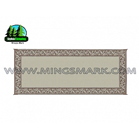 Ming's Mark RV Patio Mat -  20 Feet x 8 Feet Brown/ Beige Classical Polypropylene - RC7